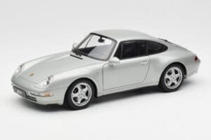 Porsche 911 993 Carrera Zilver AUTOart 1:18 78131 Metaal