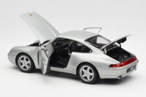 Porsche 911 993 Carrera Zilver AUTOart 1:18 78131 Metaal — afbeelding 5 van 8