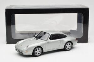 Porsche 911 993 Carrera Zilver AUTOart 1:18 78131 Metaal — afbeelding 8 van 8
