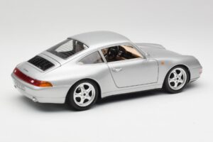 Porsche 911 993 Carrera Zilver Bburago 1:18 3050-M1 Metaal — afbeelding 5 van 8