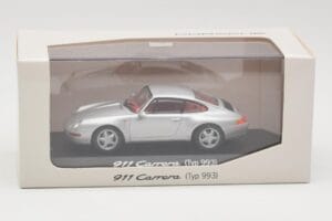Porsche 911 993 Carrera Zilver Minichamps 1:43 WAP02003597 Metaal — afbeelding 4 van 4