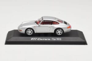 Porsche 911 993 Carrera Zilver Minichamps 1:43 WAP02003597 Metaal