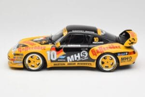 Porsche 911 993 Carrera Supercup #10 H. Grohs Manthey Racing 1993 GT Spirit 1:18 GT071 Hars — afbeelding 3 van 6
