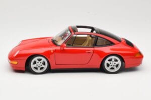 Porsche 911 993 Carrera Targa Rood UT Models 1:18 27821 Metaal — afbeelding 4 van 8