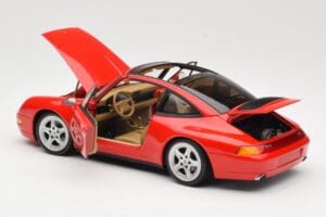 Porsche 911 993 Carrera Targa Rood UT Models 1:18 27821 Metaal — afbeelding 5 van 8