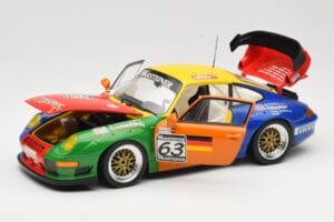 Porsche 911 993 GT2 #63 H. Muller / T. Trunk IMSA 1998 UT Models 1:18 39812 Metaal — afbeelding 2 van 8