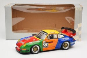 Porsche 911 993 GT2 #63 H. Muller / T. Trunk IMSA 1998 UT Models 1:18 39812 Metaal — afbeelding 8 van 8