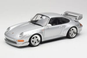 Porsche 911 993 GT2 Arctic Zilver Metallic UT Models 1:18 27831 Metaal