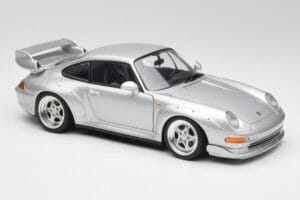 Porsche 911 993 GT2 Arctic Zilver Metallic UT Models 1:18 27831 Metaal — afbeelding 6 van 8