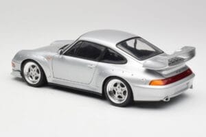 Porsche 911 993 GT2 Arctic Zilver Metallic UT Models 1:18 27831 Metaal — afbeelding 7 van 8