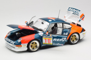 Porsche 911 993 GT2 #10 de Orleans / Saldana BPR Global GT Series 1996 UT Models 1:18 39632 Metaal — afbeelding 2 van 8