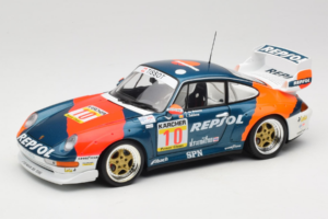 Porsche 911 993 GT2 #10 de Orleans / Saldana BPR Global GT Series 1996 UT Models 1:18 39632 Metaal