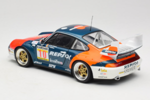 Porsche 911 993 GT2 #10 de Orleans / Saldana BPR Global GT Series 1996 UT Models 1:18 39632 Metaal — afbeelding 7 van 8