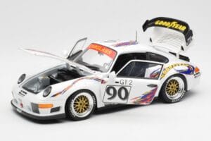 Porsche 911 993 GT2 #90 Vert / Franco / K. Koen Daytona 24 Hours 1998 UT Models 1:18 39813 Metaal — afbeelding 2 van 8
