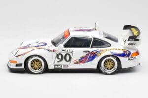 Porsche 911 993 GT2 #90 Vert / Franco / K. Koen Daytona 24 Hours 1998 UT Models 1:18 39813 Metaal — afbeelding 4 van 8