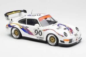 Porsche 911 993 GT2 #90 Vert / Franco / K. Koen Daytona 24 Hours 1998 UT Models 1:18 39813 Metaal — afbeelding 6 van 8