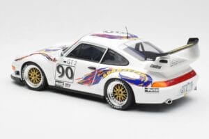 Porsche 911 993 GT2 #90 Vert / Franco / K. Koen Daytona 24 Hours 1998 UT Models 1:18 39813 Metaal — afbeelding 7 van 8