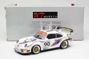 Porsche 911 993 GT2 #90 Vert / Franco / K. Koen Daytona 24 Hours 1998 UT Models 1:18 39813 Metaal — afbeelding 8 van 8