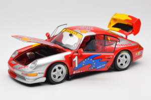 Porsche 911 993 GT2 RS #1 VIP Car Porsche Cup Germany 1995 UT Models 1:18 39514 Metaal — afbeelding 2 van 8