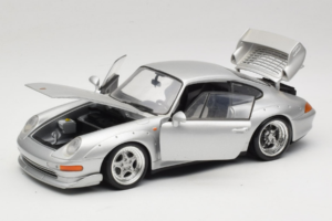 Porsche 911 993 GT2 Street Zilver UT Models 1:18 180065000 Metaal — afbeelding 2 van 8