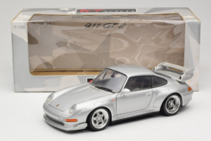 Porsche 911 993 GT2 Street Zilver UT Models 1:18 180065000 Metaal — afbeelding 8 van 8