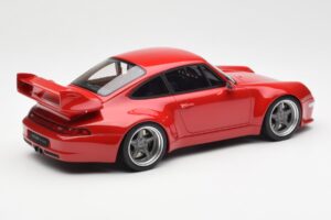 Porsche 911 993 Gunther Werks 400R Rood GT Spirit 1:18 GT210 Hars — afbeelding 2 van 6