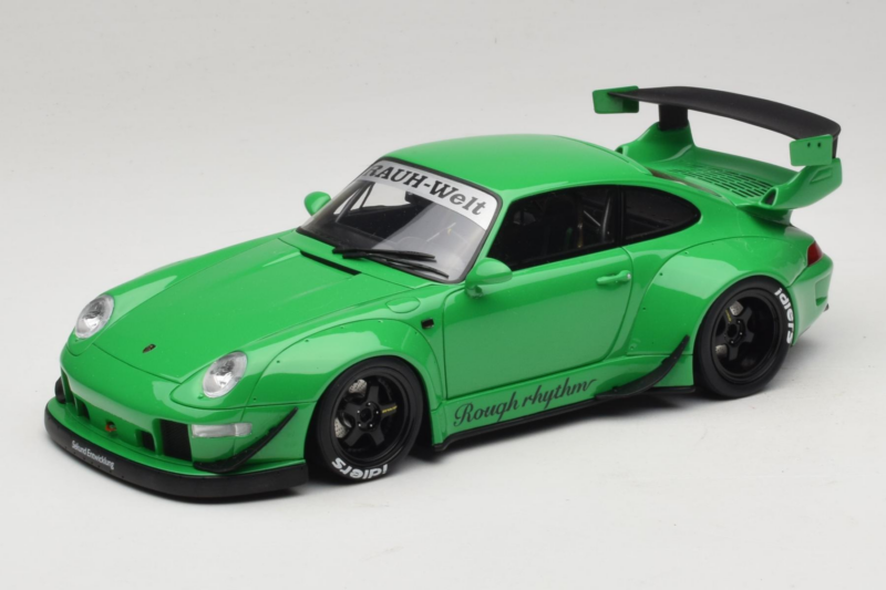 Porsche 911 993 RWB Groen GT Spirit 1:18 GT074 Hars