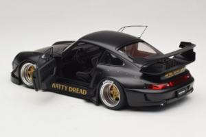 Porsche 911 993 RWB Matt Black With Gold Wheels AUTOart 1:18 78154 Composiet — afbeelding 5 van 8