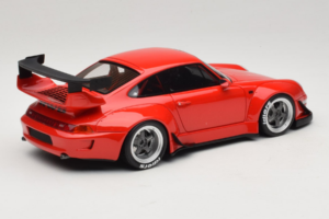 Porsche 911 993 RWB Rood GT Spirit 1:18 ZM045 Hars — afbeelding 2 van 6