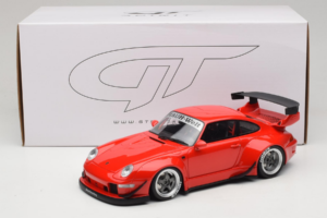 Porsche 911 993 RWB Rood GT Spirit 1:18 ZM045 Hars — afbeelding 6 van 6