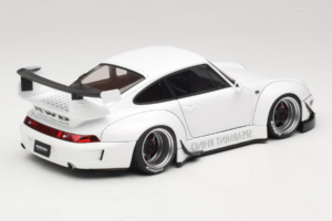 Porsche 911 993 RWB Wit Gun Grey Wheels AUTOart 1:18 78150 Composiet — afbeelding 3 van 8