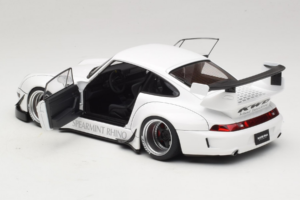 Porsche 911 993 RWB Wit Gun Grey Wheels AUTOart 1:18 78150 Composiet — afbeelding 5 van 8