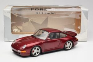 Porsche 911 993 Turbo Arena Rood Metallic UT Models 1:18 27811 Metaal — afbeelding 8 van 8
