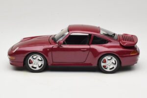 Porsche 911 993 Turbo Rood Anson 1:18 30320-W Metaal — afbeelding 4 van 8