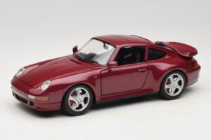 Porsche 911 993 Turbo Rood Anson 1:18 30320-W Metaal