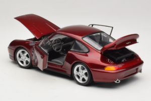 Porsche 911 993 Turbo Red Metallic UT Models 1:18 180066070 Metaal — afbeelding 5 van 8