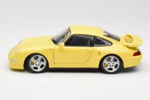 Porsche 911 993 Turbo S Geel UT Models 1:18 27836 Metaal — afbeelding 4 van 8