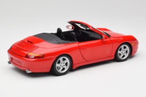 Porsche 911 996 Cabriolet Rood Gate 1:18 1051 Metaal — afbeelding 3 van 8
