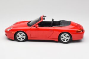 Porsche 911 996 Cabriolet Rood Gate 1:18 1051 Metaal — afbeelding 4 van 8