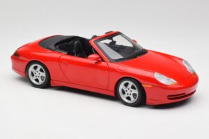 Porsche 911 996 Cabriolet Rood Gate 1:18 1051 Metaal — afbeelding 6 van 8