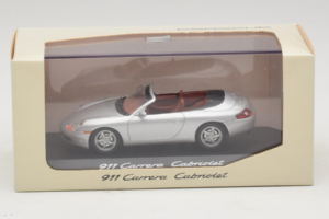 Porsche 911 996 Cabriolet Zilver Minichamps 1:43 WAP02004097 Metaal — afbeelding 4 van 4