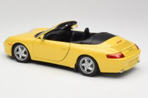 Porsche 911 996 Cabriolet Speed Geel UT Models 1:18 27906 Metaal — afbeelding 7 van 8