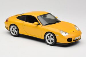 Porsche 911 996 Carrera 4S Geel Maisto 1:18 WAP02101610 Metaal — afbeelding 6 van 8
