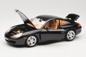 Porsche 911 996 Carrera Zwart Bburago 1:18 3385-M2 Metaal — afbeelding 2 van 8
