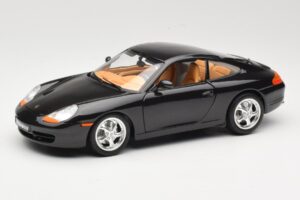 Porsche 911 996 Carrera Zwart Bburago 1:18 3385-M2 Metaal