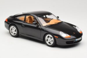 Porsche 911 996 Carrera Zwart Bburago 1:18 3385-M2 Metaal — afbeelding 6 van 8