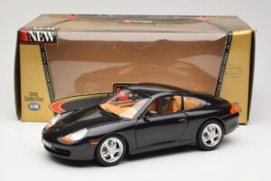 Porsche 911 996 Carrera Zwart Bburago 1:18 3385-M2 Metaal — afbeelding 8 van 8