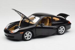 Porsche 911 996 Carrera Zwart Gate 1:18 1043 Metaal — afbeelding 2 van 8
