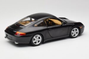 Porsche 911 996 Carrera Zwart Gate 1:18 1043 Metaal — afbeelding 3 van 8
