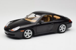 Porsche 911 996 Carrera Zwart Gate 1:18 1043 Metaal